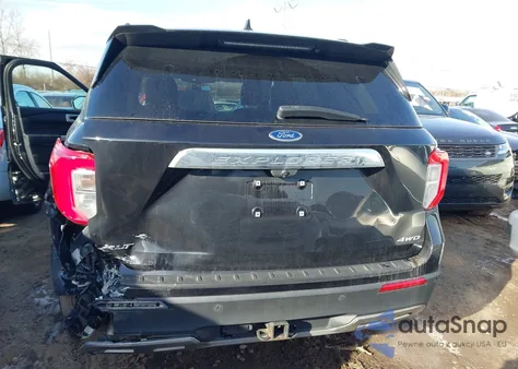 2022 Ford Explorer Xlt z USA, uszkodzony, nr VIN 1FMSK8DHXNGA23796